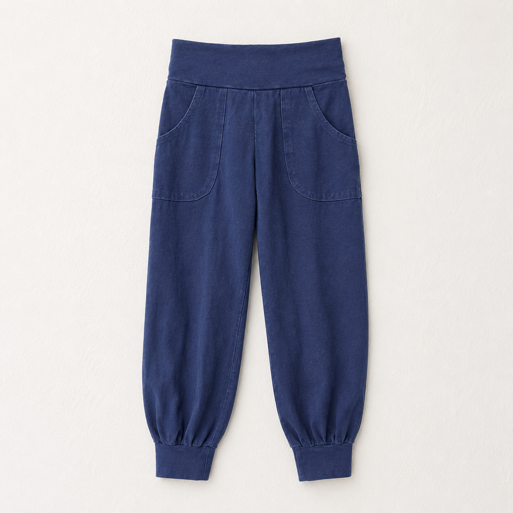 Intertwined Design Handmade Hemp Organic Cotton Jogger Pants XS Made in WA State